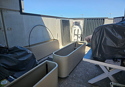 Rooftop Garden Construction